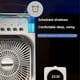 thumbnail image 2 of Portable Humidifier Air Conditioner Fan Homes Water Cooled Water Mist Cooler Portable Air Conditioner For Offices 3 Speed Fan, 2 of 5