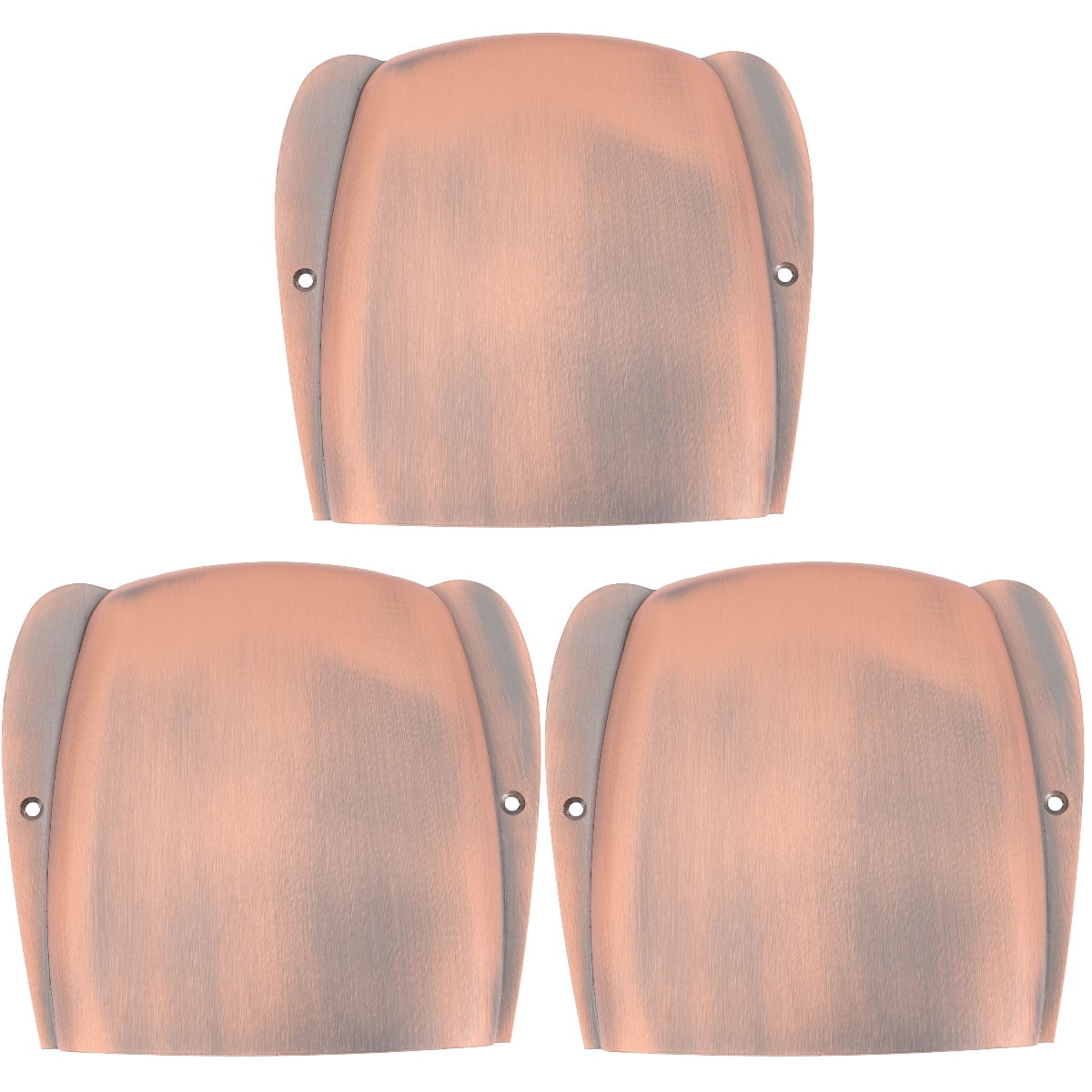 Luxshiny Metal Bass Bridge Cover 3Pcs Golden Professional Guitar Replacement Part