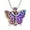 Rainbow, variant on Personalized Engrave Butterfly with Mini Urn Cremation Jewelry for Ashes Holder Urn Necklace for Ashes of Loved One