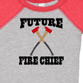 thumbnail image 4 of Inktastic Future Fire Chief Firefighter Boys or Girls Baby Bodysuit, 4 of 5