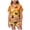 Gsleepwear197-Orange, variant on UAYOTSE Girls Lightweight Satin Sleep Outfit, Collared Button‑Front Short‑Sleeve Top and Matching Shorts, Usable Pjs for Sleepovers and Home Relaxation Size 4-5 Years