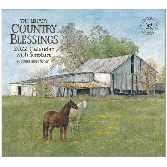 Legacy Publishing Group, Country Blessings 2022 Wall Calendar