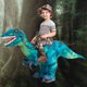 thumbnail image 3 of Disfraz inflable de dinosaurio Velociraptor para niños y adultos, vestido divertido de Anime para fiesta de Halloween y Navidad, disfraces de Cosplay de Mascota, 3 of 3