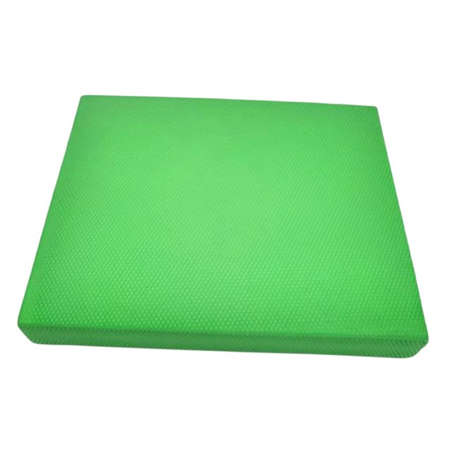 1 almohadilla de equilibrio suave para entrenamiento físico de pilates y yoga. S Verde