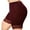 Wine, variant on Under $5.00,Chiccall Biker Shorts Womens Plus Size Lace Yoga Shorts High Waist Short Leggings Elastic Workout Shorts Slip Undershorts