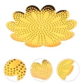 thumbnail image 3 of KAKOWELY Bandeja decorativa para aperitivos, bandeja para servir frutas, bandeja multifunción para servir postres, plato para cupcakes de fiesta., 3 of 4