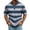 F3-Royal Blue, variant on Havenx Mens Stripes Golf Polo Shirts Short Sleeve 3 Buttons Shirts Collared Fast Dry T Shirt Work Business Athletic Casual Summer Tops,Wine M