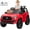 Red, variant on 12V Licensed Toyota Tacoma Electric Car with Remote Control, Spring Suspension, Safety Belt, 2-Speed Ride-On Vehicle with Headlights, Pink