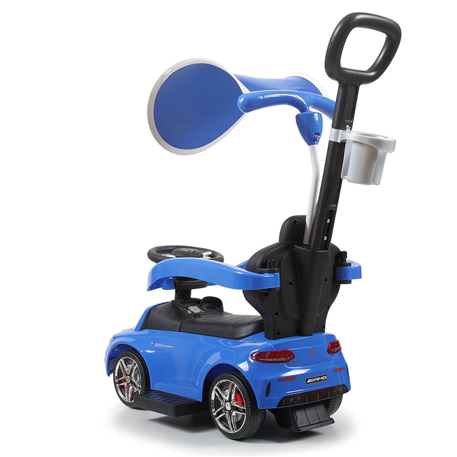 CIPACHO 3-in-1 Kids Ride On Push Car, Toddler 4 Wheels Push Car, w/ Horn, Music, Under Seat Storage, Parental Handle, Armrest Guardrails for Children Boys & Girls, CIPACHO 3-in-1 Kids Ride On Push Car, Toddler 4 Wheels Push Car, w/ Horn, Music, Under Seat Storage, Parental Handle, Armrest Guardrails for Children Boys & Girls,