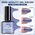 thumbnail image 3 of 6Pcs Gel Polish Set, 6 Vibrant Colors UV Gel Nail Polish Red Blue Green Christmas Gift for Women Girls, 3 of 7