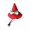 A003- Style C, variant on Pet Supplies, Cat Hat, Small Witch Hat, Cat Bow Tie, Christmas Snowflake Bow Decorative Pet Headwear, 17X8X6 in Adjustable Elastic Strap, Festive Cat Photo Prop for Christmas