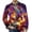 Ginger, variant on Halloween Pumpkin Corduroy Blazer For Men Mixed Pumpkin Ghost Bat Icons Matching Lapel Soft Corduroy Daily Festival Coat Blue XL