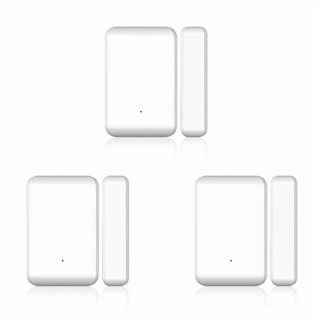 3X 2.4GHz Wireless TTLOCK Door Sensor Door Contact Detection Open Close Status Works with TTLOCK App Smart Locks