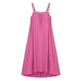 thumbnail image 7 of WAGUTH Women's Plus Size Crinkle Cami Midi Dresses Adjustable Strap Flowy Sundress for Beach Resort & Casual Wear, 7 of 7