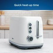 Open Box Oster® 2-Slice Toaster with Extra-Wide Slots, White
