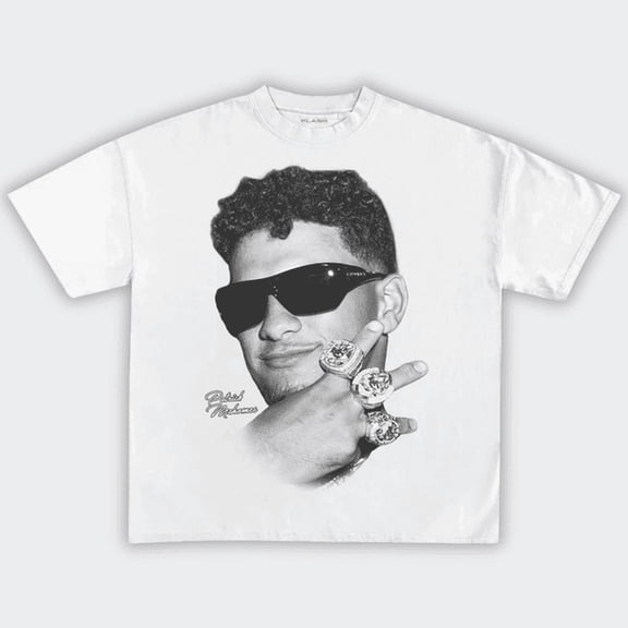 Patrick Mahomes Big Face "RINGS" T shirt