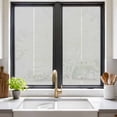 thumbnail image 3 of Pure Light Grey Window Privacy Film, Simple Solid Color Static Cling UV Sun Blocking Tint Film Heat Control Windows Films for Bedroom Bathroom, Window Stickers 17.7"x39.3", 3 of 8