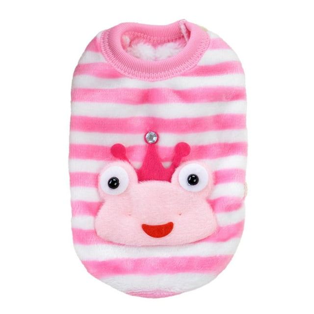 TQEHS Suéteres para perros pequeños, ropa para cachorros, abrigo para perros chihuahua, taza de té, talla XXXS, XXS, XS, suéteres cálidos de franela para perros pequeños para el invierno X3E8