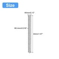 thumbnail image 2 of Unique Bargains Compression Spring, 5 Pack 304 Stainless Steel, 3mm OD, 0.4mm Wire, 40mm Length, 2 of 6