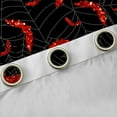 thumbnail image 4 of jejeloiu Spooky Halloween Bat Curtains and Drapes,Trick Or Treat Black Out Curtains,Red Black Curtains Pack of 2 (52x63 Each) For Children,Microfiber Bedroom Decor, 4 of 6