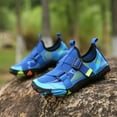 thumbnail image 5 of Hicooer Coolcsea Water Shoes Men's Women's Swim Shoes Outdoor Beach Barefoot Quick-Dry Aqua Pool Socks Swimming Yoga Surfing Exercise Blue, 5 of 7