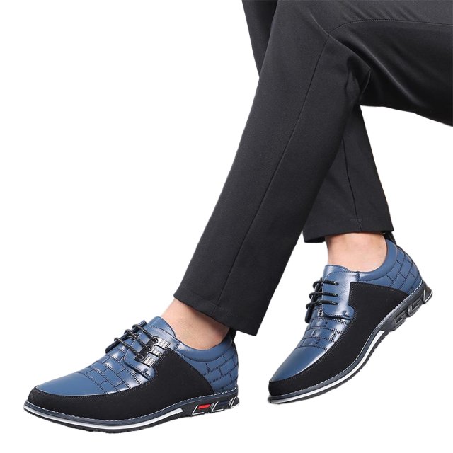 Zapatos Derby Suaves Vestir Transpirables para Hombres Resistentes Al Desgaste Negocios Bodas