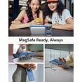 thumbnail image 4 of Funda de silicona ESR con soporte para iPhone 16 Pro Max color azul claro, 4 of 8