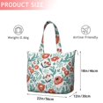 thumbnail image 4 of Pioneer Flower Floral Print Pattern Travel Tote Bags for Women Carry On,Large Weekender Bags for Women Travel,Multi Functional Duffle Bag for Work,Shopping,Sports, 4 of 5