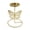 Gold-2D-home supplies, variant on LEFTHIGH Home Rotating Aromatherapy Candlestick Iron Gold 5.31in Heart Motif Butterfly Floral Home Table Candle Holders Valentines Decor