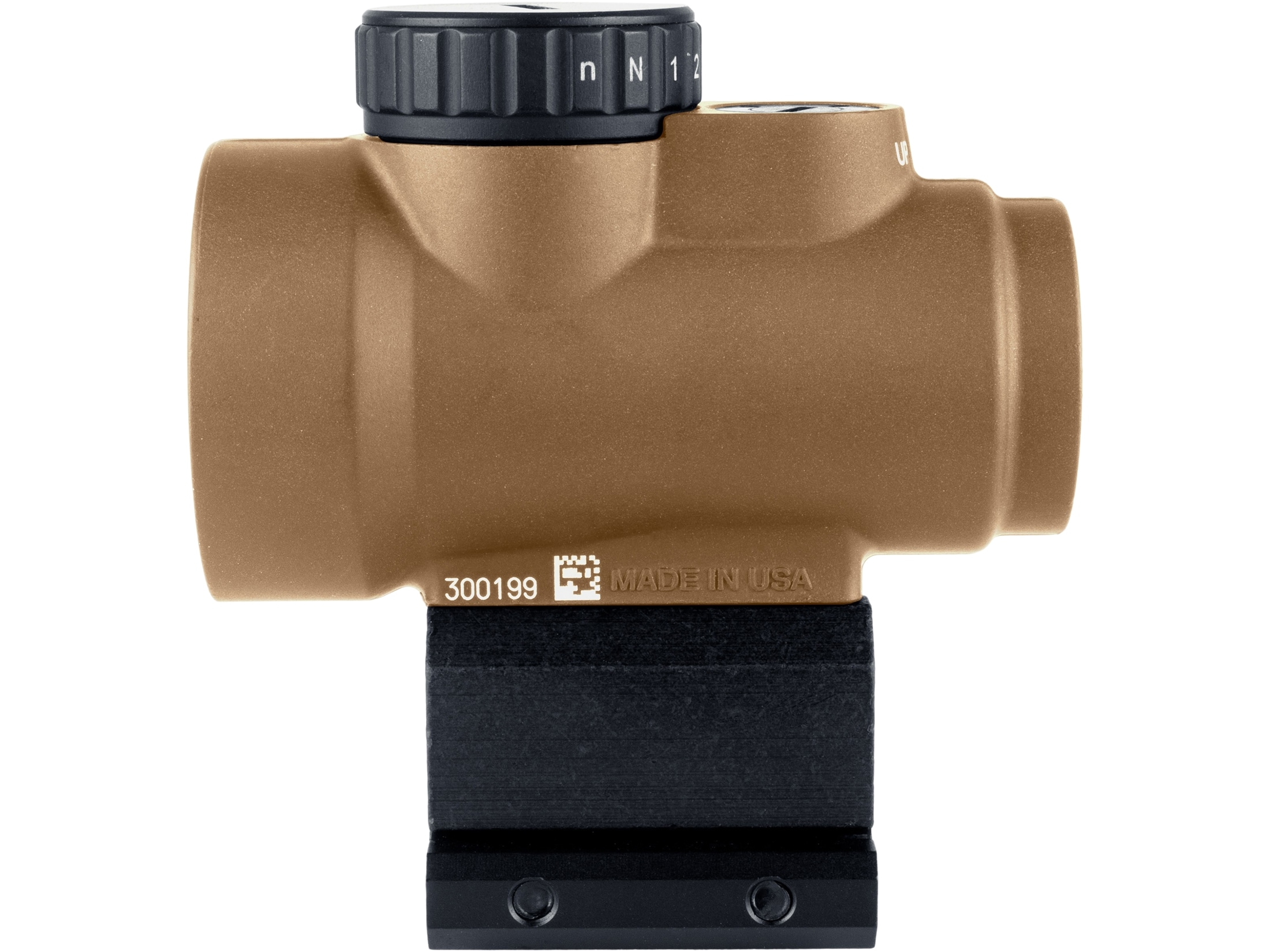 Trijicon MRO SD Red Dot Sight Red 2 MOA Reticle Coyote Brown Anodized 1/3 Co-Witness Mount