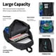 thumbnail image 4 of Easygdp Colorful Stained Glass Crocodile Mochila para Niños y Niñas con Set de Caja de Almuerzo y Estuche para Lápices 3 en 1, Mochila Escolar Estampada para Adolescentes, 4 of 7