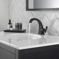 thumbnail image 5 of Delta Larkin Single Handle Bathroom Faucet, Matte Black, 5 of 5