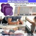 thumbnail image 2 of 2 Pcs Yoga Knee Mat, Anti Slip Yoga Support Kneeling Mat, Waterproof Pilates Cushion Mat for Man, Women, Comfortable & Lightweight Yoga Exercise Protector for Fitness Mediation Travel, Pink, 2 of 7