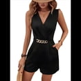 thumbnail image 2 of Mono de Mujer con Cuello de Traje Negro L, 2 of 9