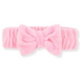 thumbnail image 6 of Sleep On It Girls 2-Piece Long-Sleeve Button-Up Pajama Set with Plush Headband Gift, Big Bows, 3T, 6 of 6