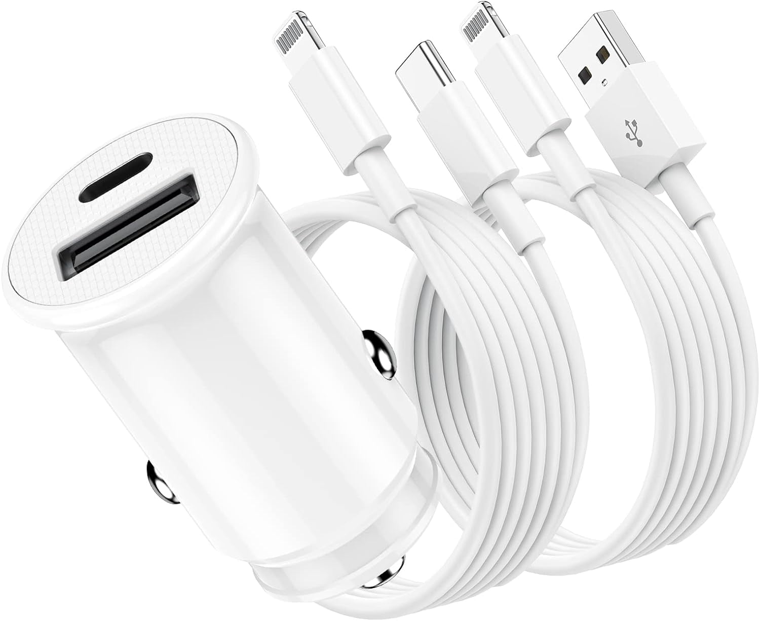 Apple Iphone Iphone 11 Car Charger Walmart Lightning Cable Walmart