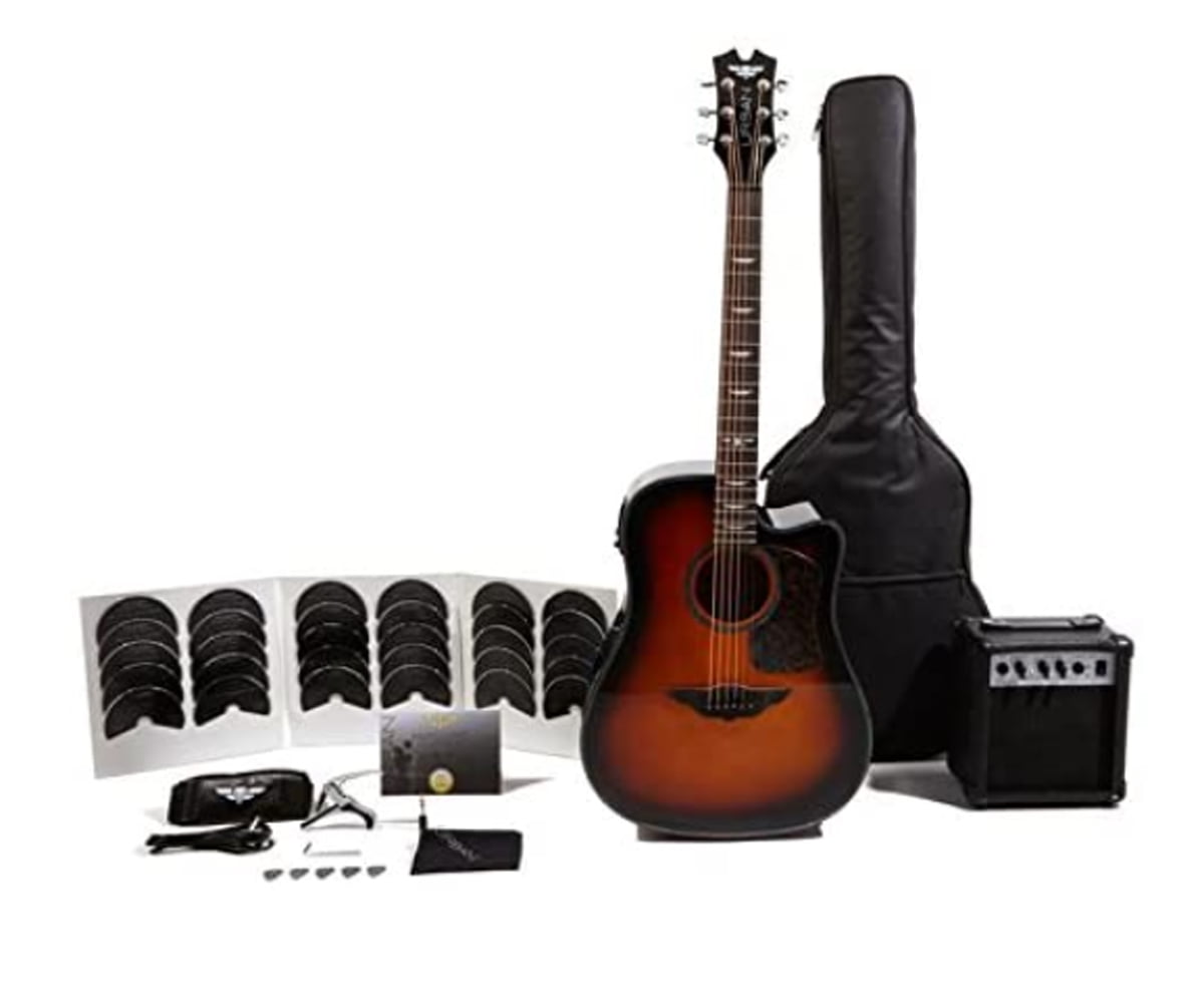 Keith Urban AcousticElectric Ripcord 40piece Guitar Package Copper