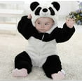 thumbnail image 3 of Combinaison pour Nouveau-Né Panda à Capuche, Grenouillère d'Hiver Chaude, Pyjama, 3 of 9