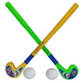 thumbnail image 2 of Ensemble de Bâtons de Hockey pour Enfants 2 Bâtons de Hockey 2 Balles Enfants (3-6 Ans) Ensemble de 2 / Bon pour Jeu Intérieur et Extérieur / pour Exercice pour Enfants, 2 of 5