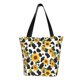 thumbnail image 1 of Fotbe Cute Cow Print Sunflower A Bolsa de Playa con Estampado, Bolsa de Hombro, Bolsa de Mano Espaciosa, Bolsa de Viaje Ligera, Bolsa de Compras Versátil, 1 of 6