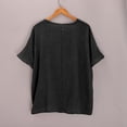 thumbnail image 5 of Breathable Linen Tops for Women Beach Vacation Flowy Summer Outfit, 5 of 6