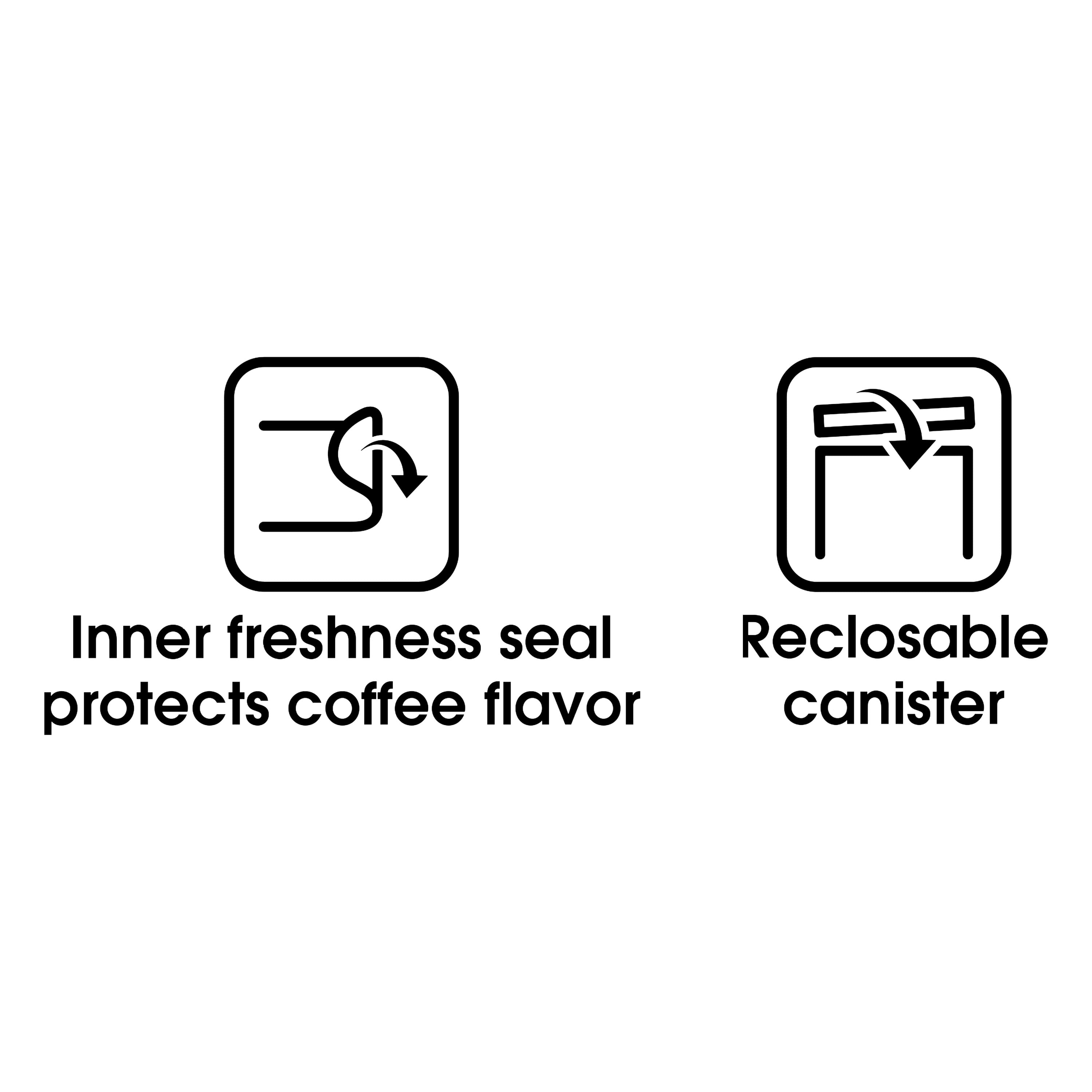 (6 pack) Great Value French Roast Dark Ground Coffee, 22.6 oz