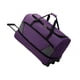 thumbnail image 3 of Bolsa de lona con ruedas para ropa, resistente al agua, ligera, para viajes de negocios Morado s, 3 of 9