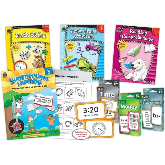 Teacher Created Resources Learning at Home: Grade 1 Kit TCR32399