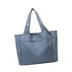 thumbnail image 5 of Bolso bolso de viaje bolso de viaje liviano bolso de lona plegable para mujeres sport gym bolso para viajes de compras al aire libre de vacaciones Azul, 5 of 8