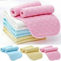 AUQ 10Packs/20 packs Cloth Diapers Burp Cloth, Thick Washable Absorbent Cotton Diaper for Babies and Toddlers Multi-Use