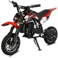 thumbnail image 1 of Motocicleta todoterreno de 2 tiempos para niños de 49 cc, con motor de gasolina (se requiere mezcla de aceite) GOBOWEN DB01, 1 of 2