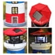 thumbnail image 5 of Faro Rojo Blanco Y Azul Faro Resina Solar para Césped Exterior Faro Giratorio Resina Paisaje Adorno Decorativo Transfronterizo (A), 5 of 8
