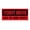 Red, variant on Give Me Space Student Driver Bumper Magnet by DCM Solutions (Orange, 9.25" W x 4.25" H)