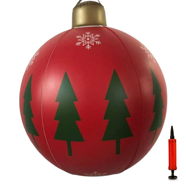 De Navidad De 24 Pulgadas, Decoraciones Para Exteriores, Decoraciones Navideñas Para Patio, Adorno Inflable Para Jardín sonducket HA042543-01